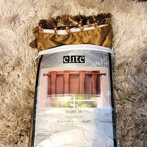 2- Secret Silk Valances by Elite